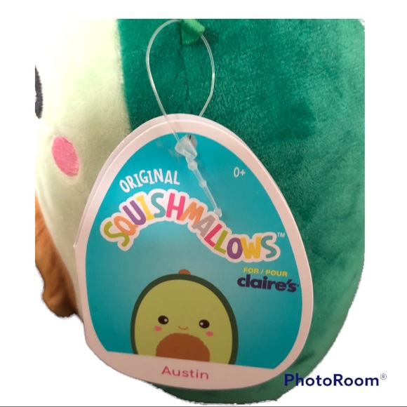 🥑 Squishmallows Austin Avocado Rosy Cheek 8 in NWT kidcore - Picture 3 of 5